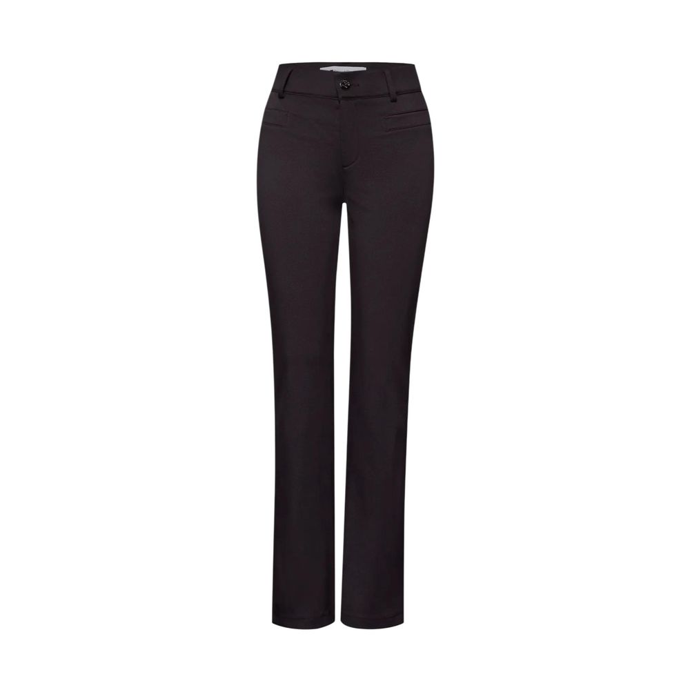 Black Polyamide Pants