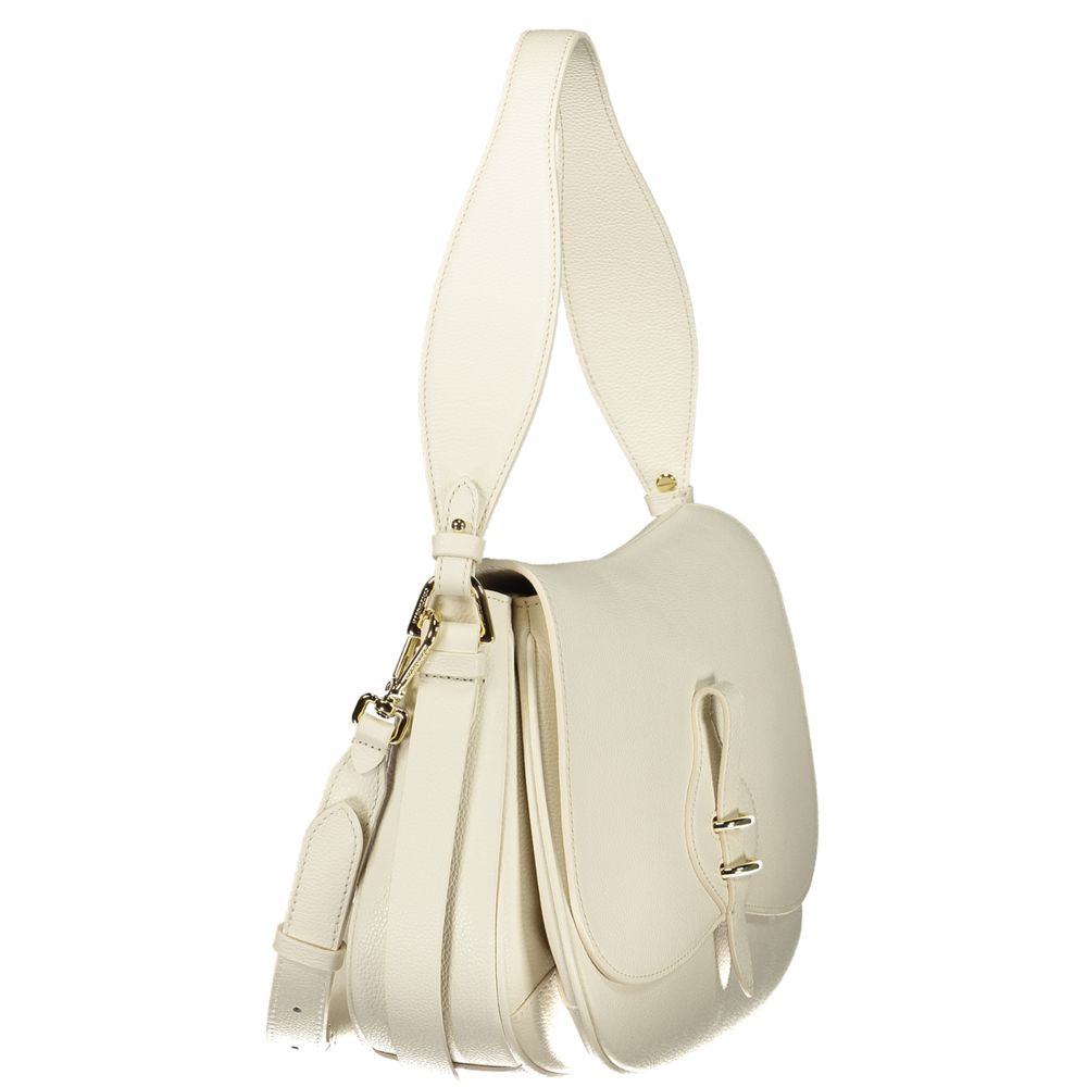 Bianco Leather Women Handbag