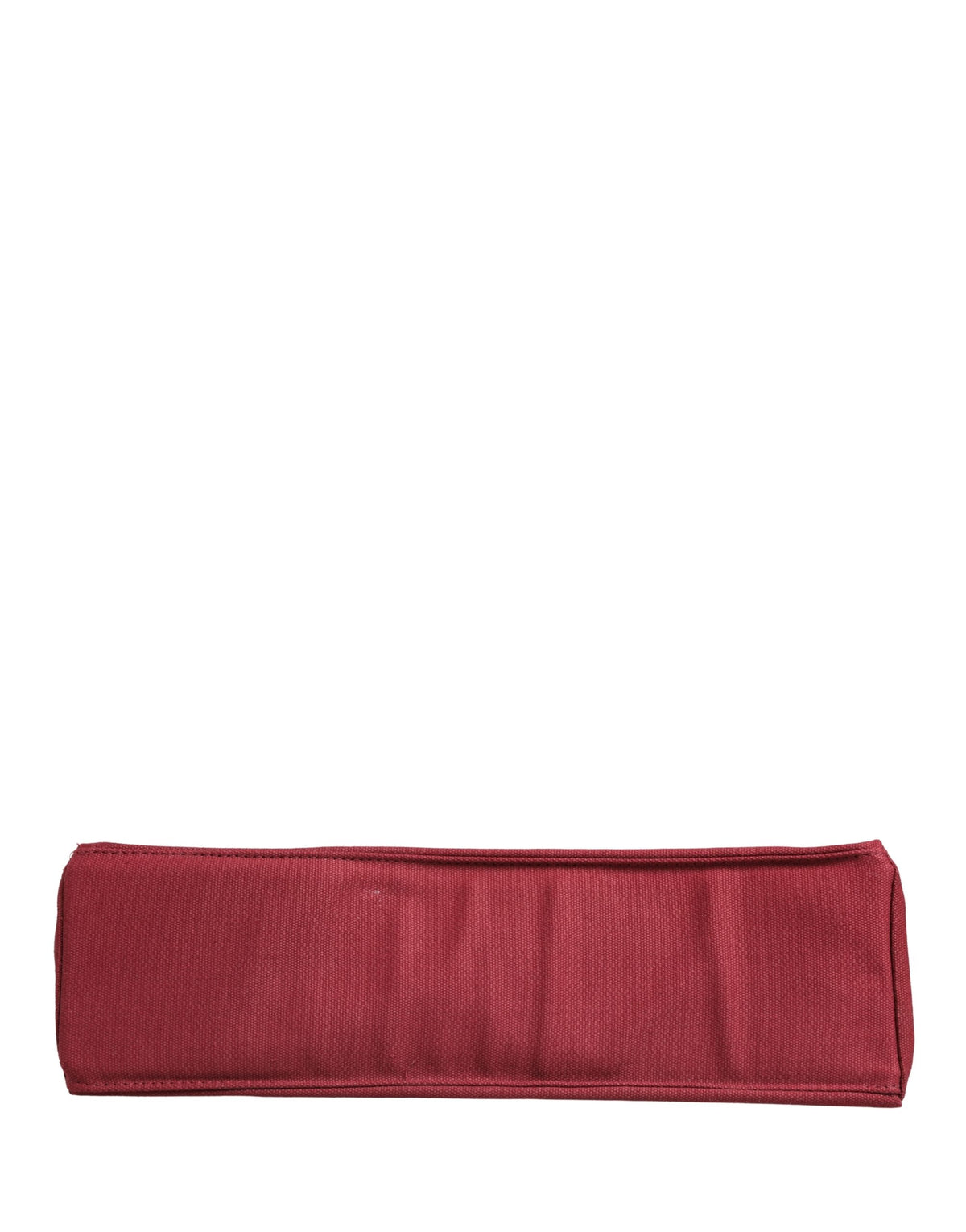 Burgundy Cotton Canvas Shopping Tote Women Borse Jewellery Bag