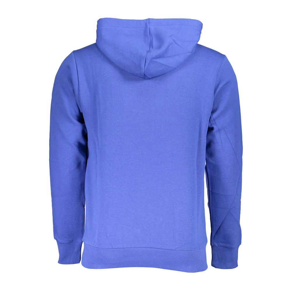 Blue Cotton Men's Sweatshirt