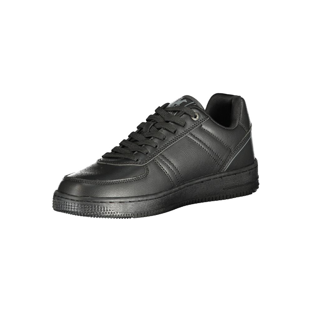 Nero Polyurethane Men Sneaker