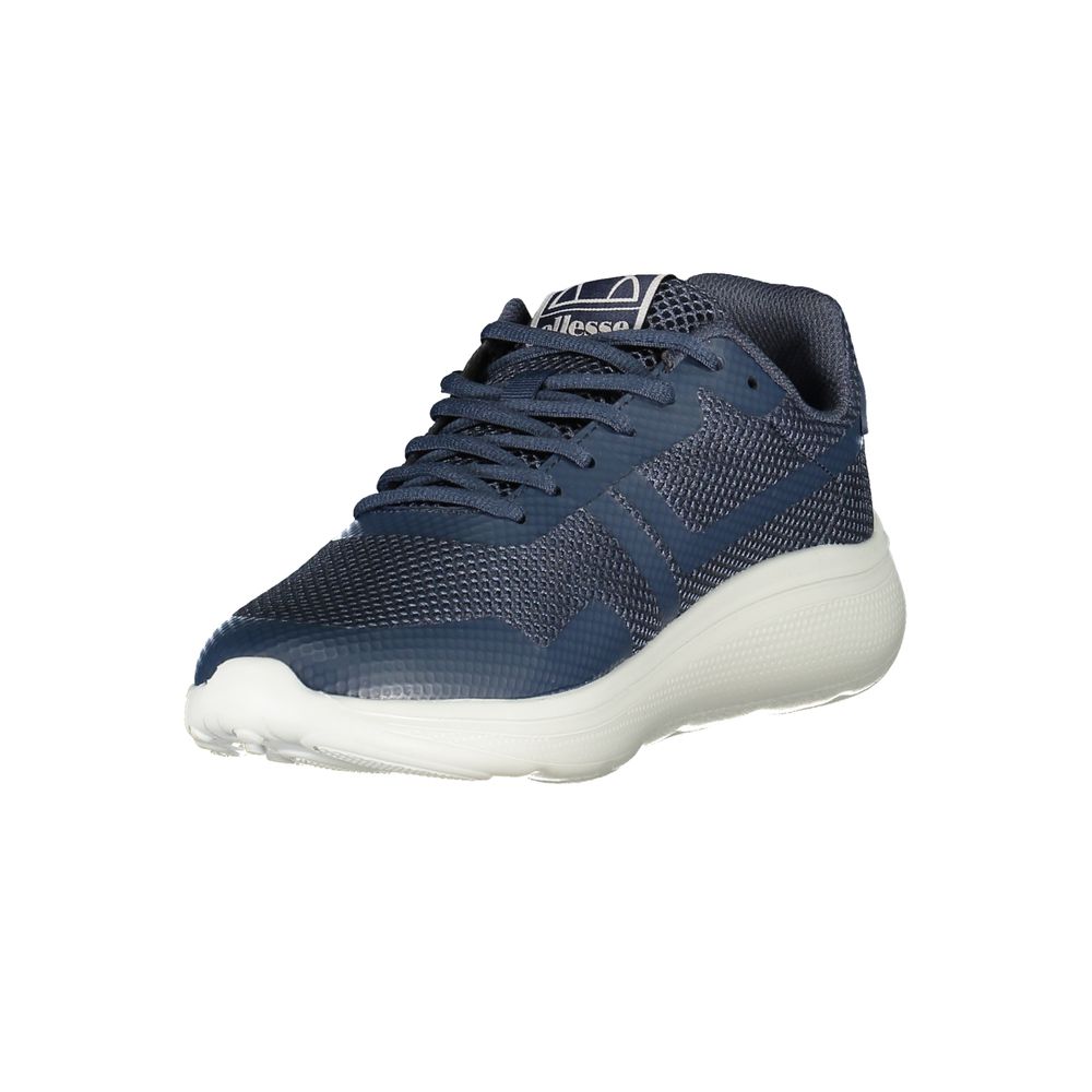 Blu Polyester Men Sneaker