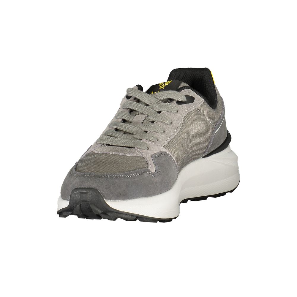 Grigio Poliuretano Men Sneaker