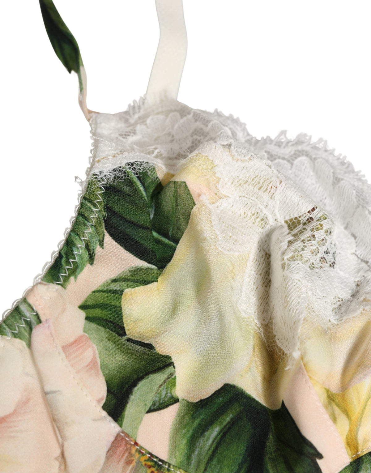 Multicolor Floral Print Soft Cup Bra Underwear