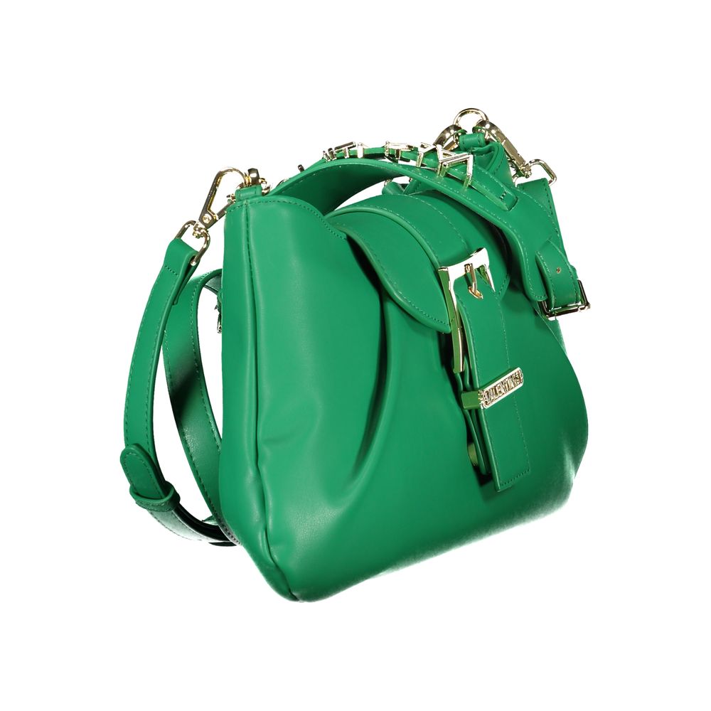 Verde Polyurethane Women's Bag with Adjustable Shoulder Strap