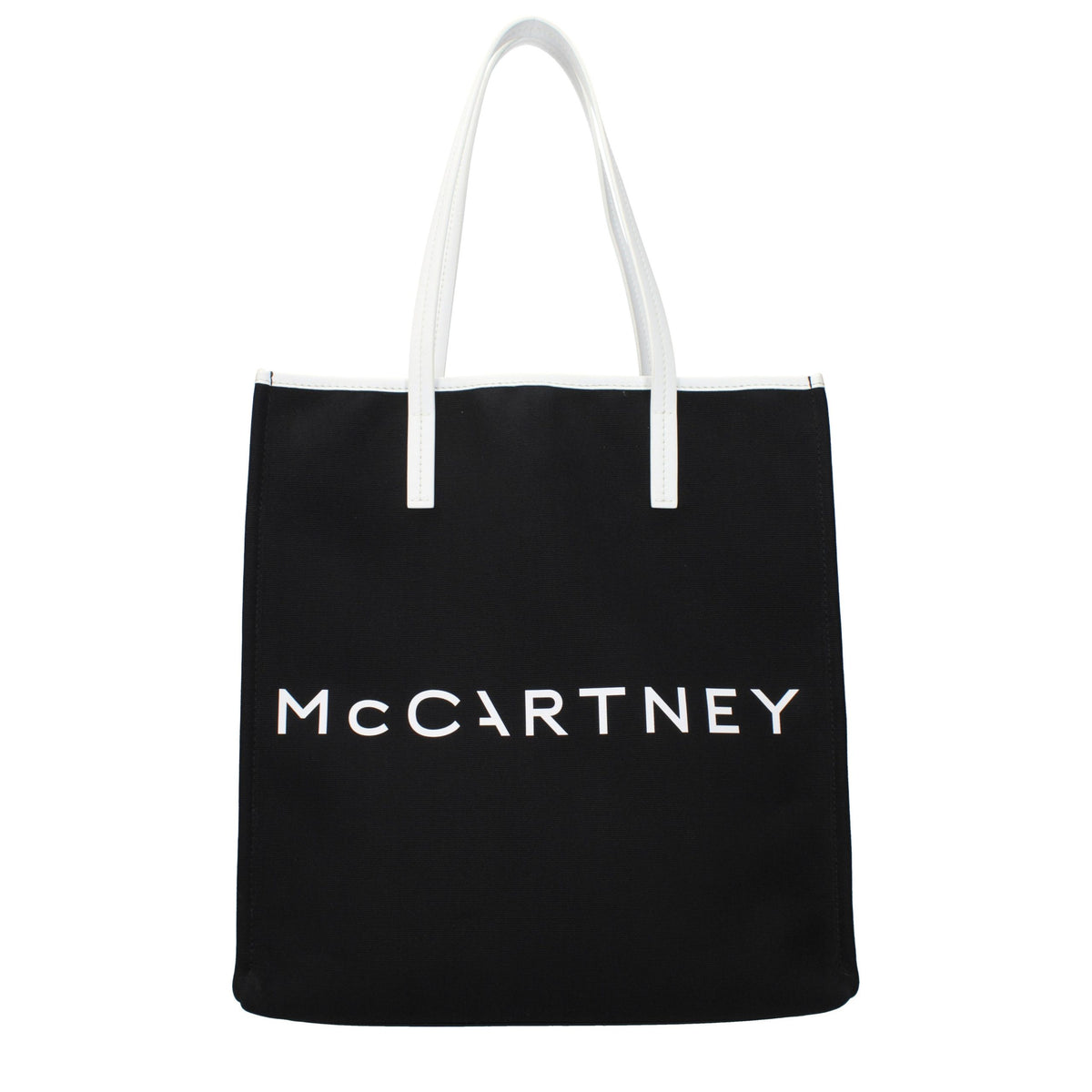 Black Fabric Shoulder Bag