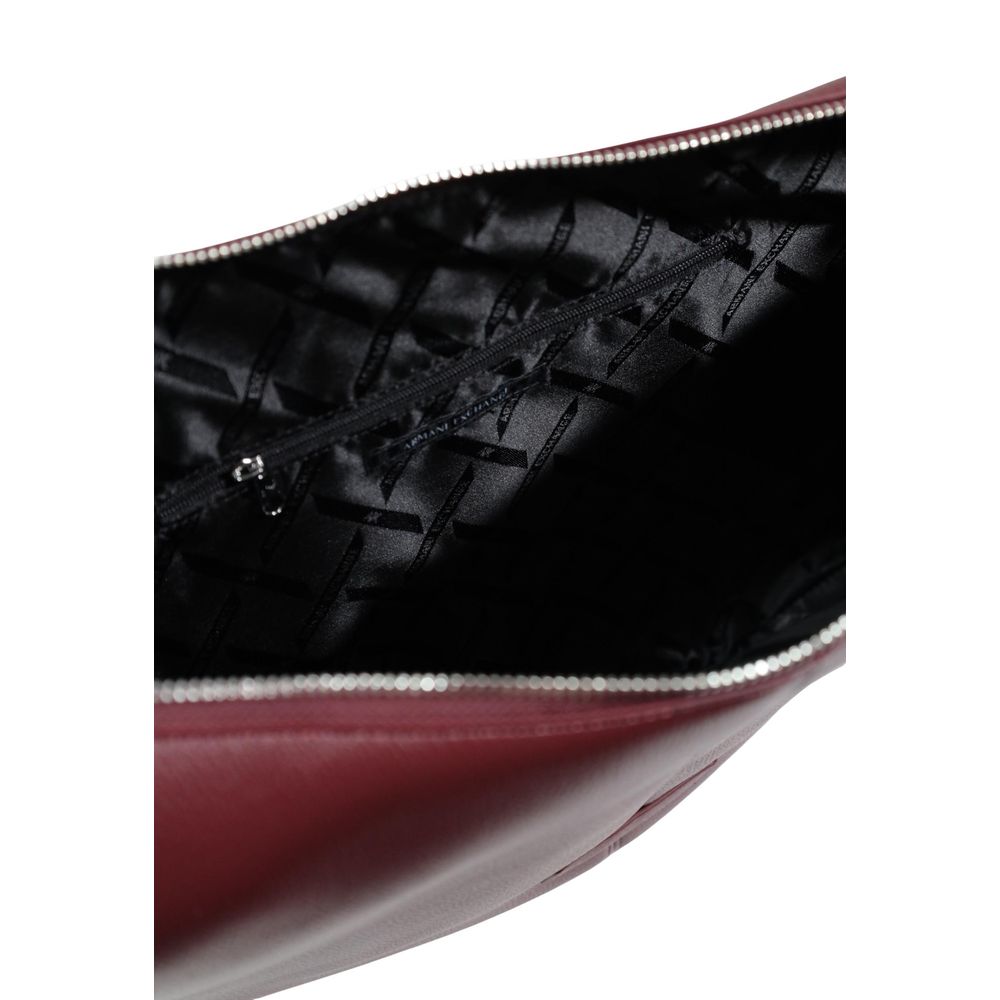 Bordeaux Polyester Handbag