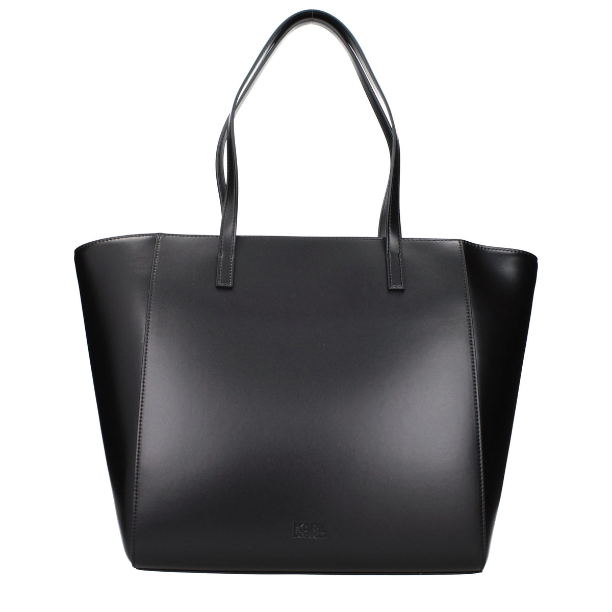 Black Polyethylene Shoulder Bag
