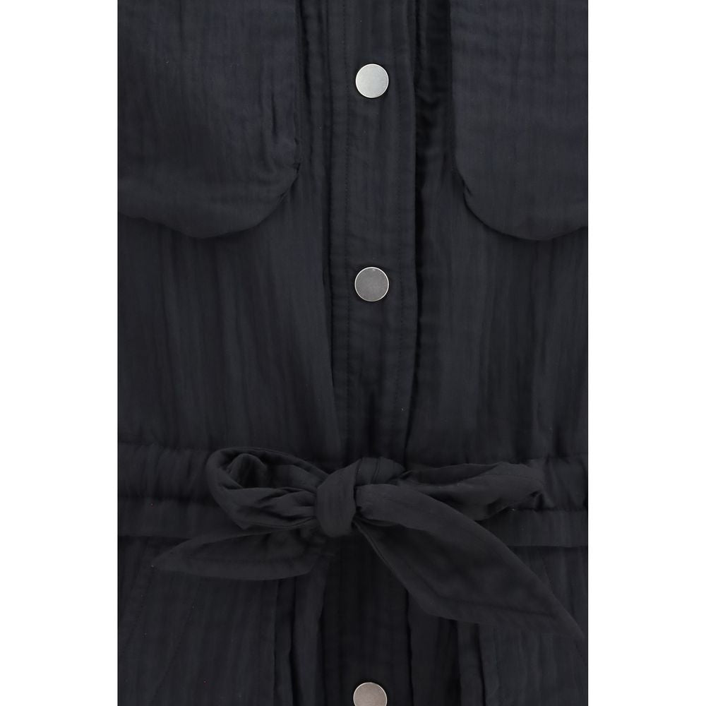 Black Viscose Jumpsuit