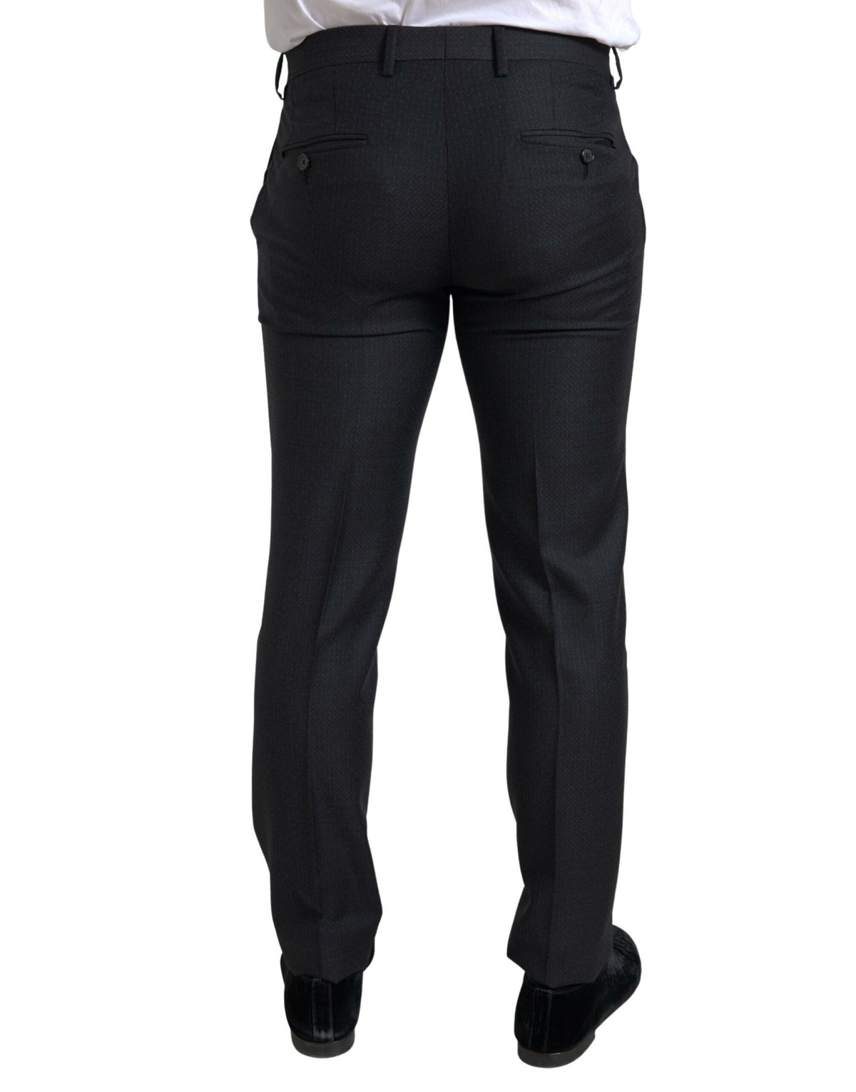 Dark Gray 3 Piece Single Breasted MARTINI Suit