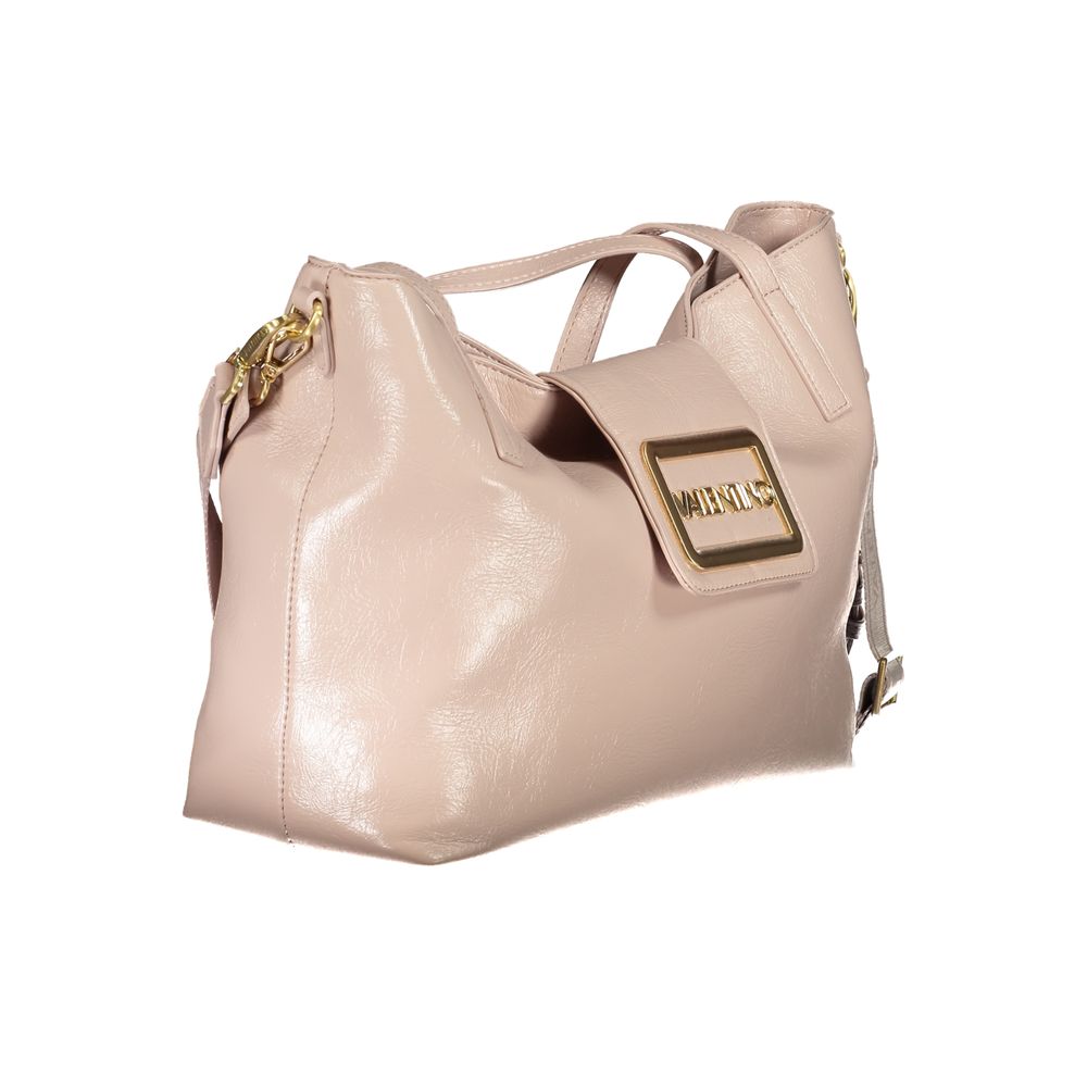 Pink Polyurethane Women's Bag for Versatile Chic Styles