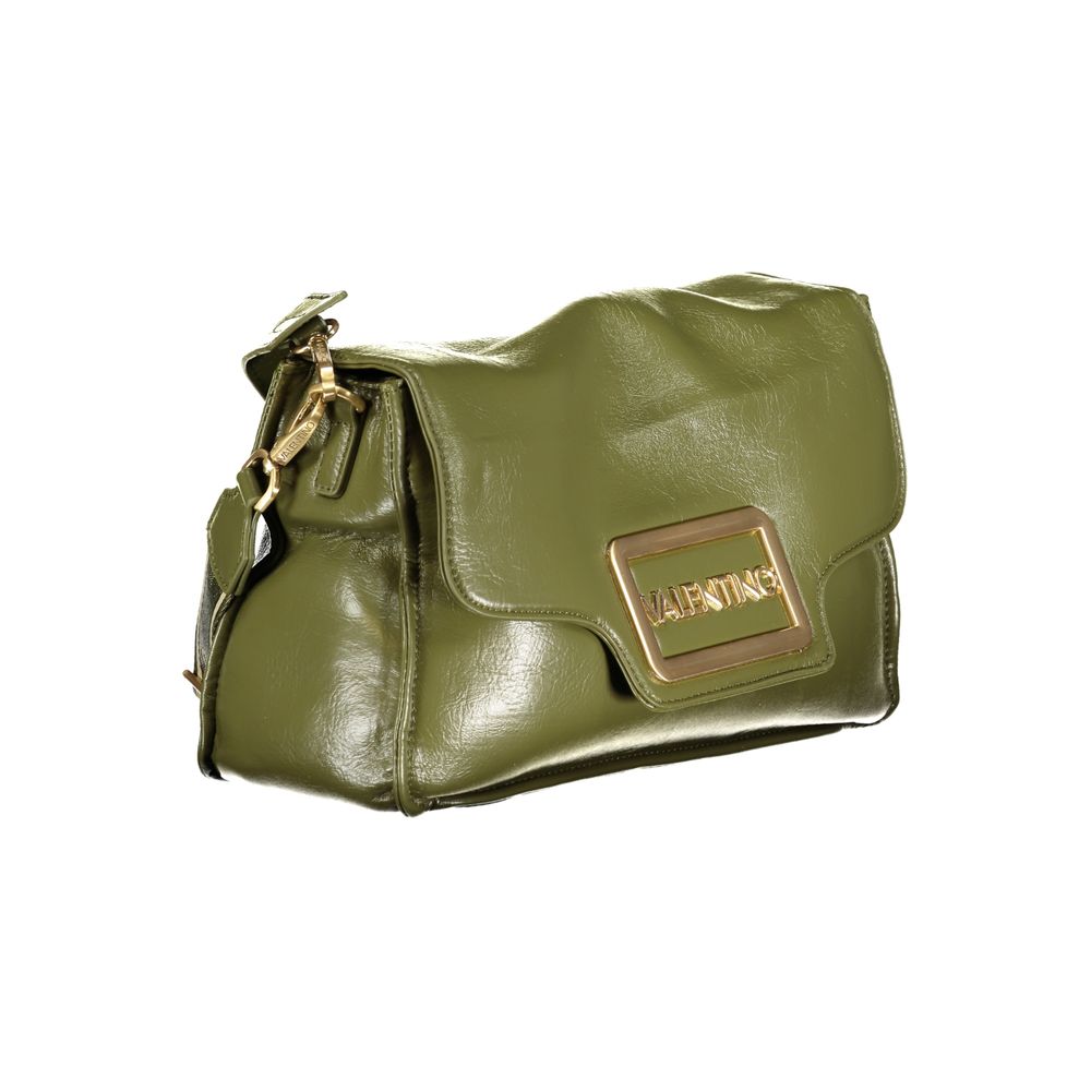 Verde Polyurethane Women's Bag with Adjustable Strap
