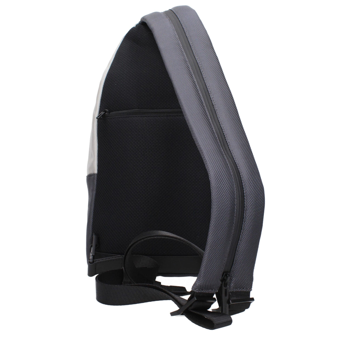 Gray Fabric Backpack