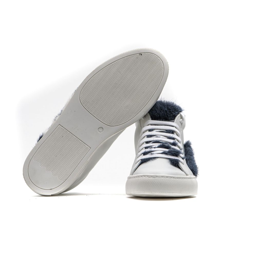 White Leather Women's Sneaker