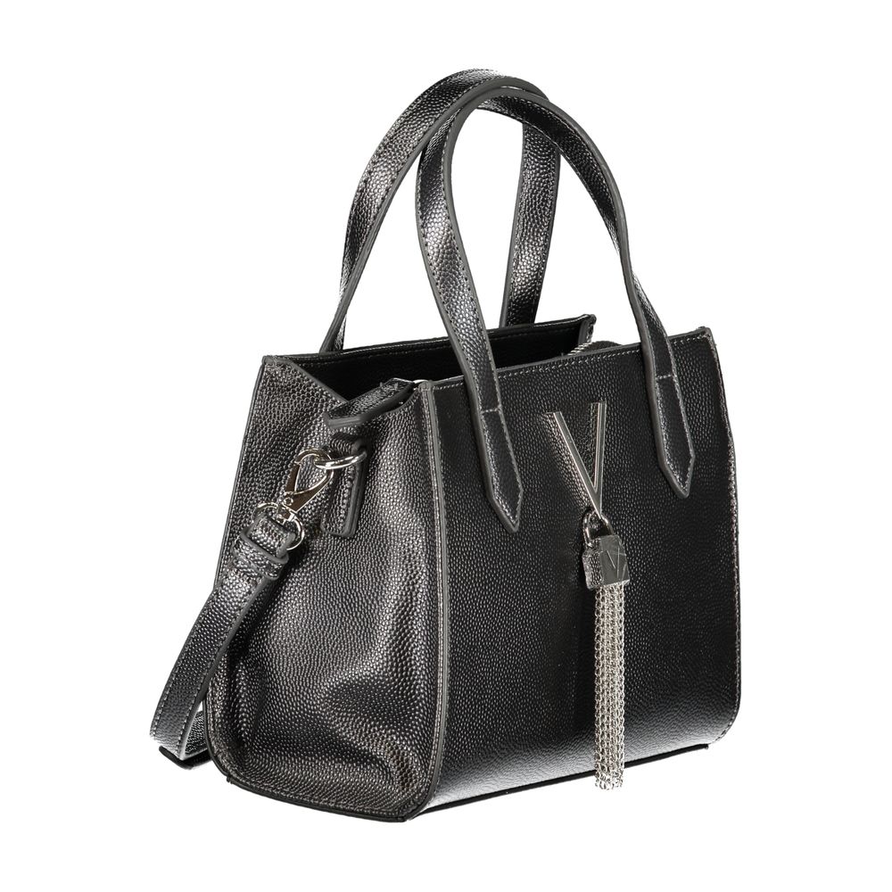 Gray Polyurethane Women's Bag