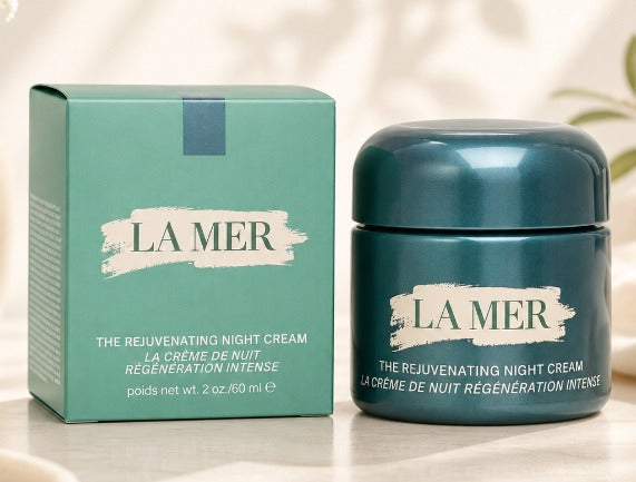LA MER The Rejuvenating Night Cream – Anti-Aging Overnight Moisturizer | 60ml / 2oz