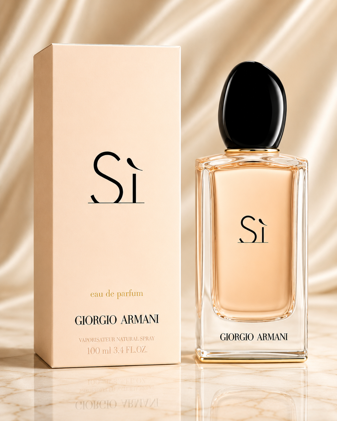 Giorgio Armani Sì Eau de Parfum Spray for Women 3.4 oz / 100ml
