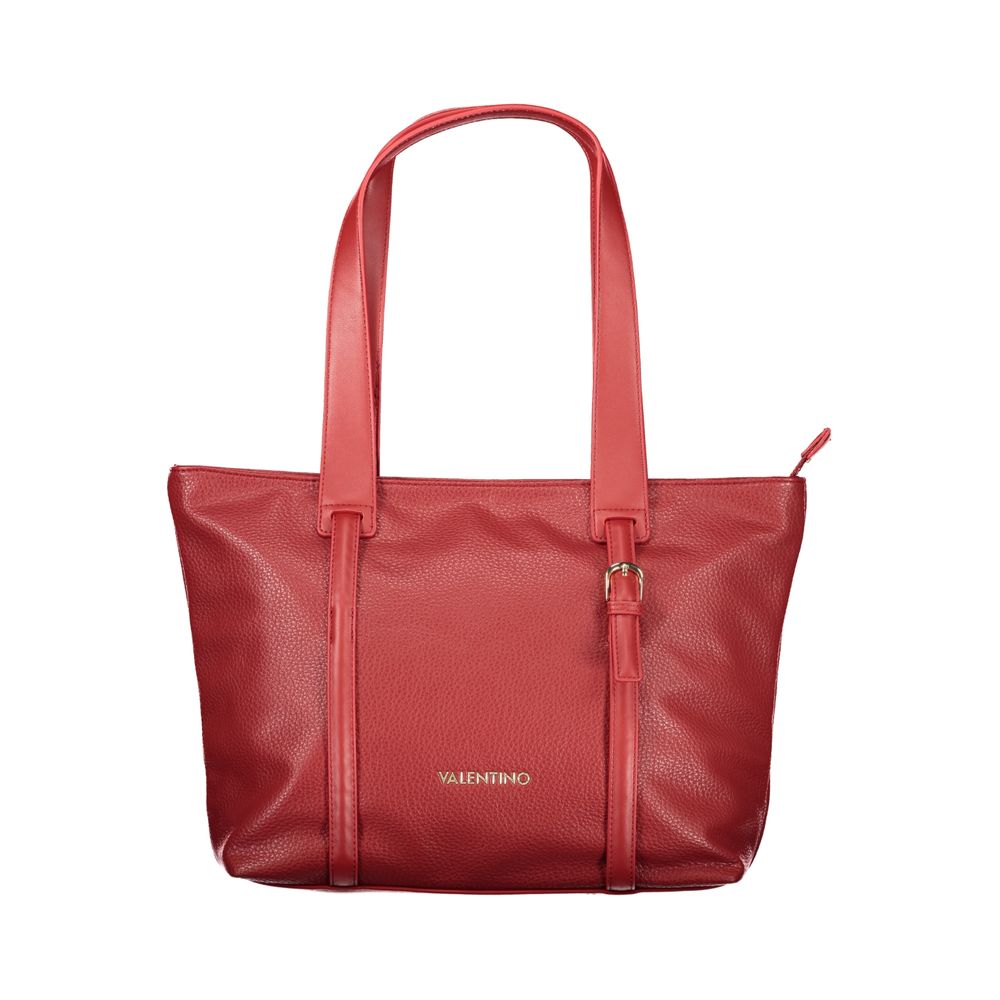 Rosso Polyurethane Women's Bag with Zip Closure