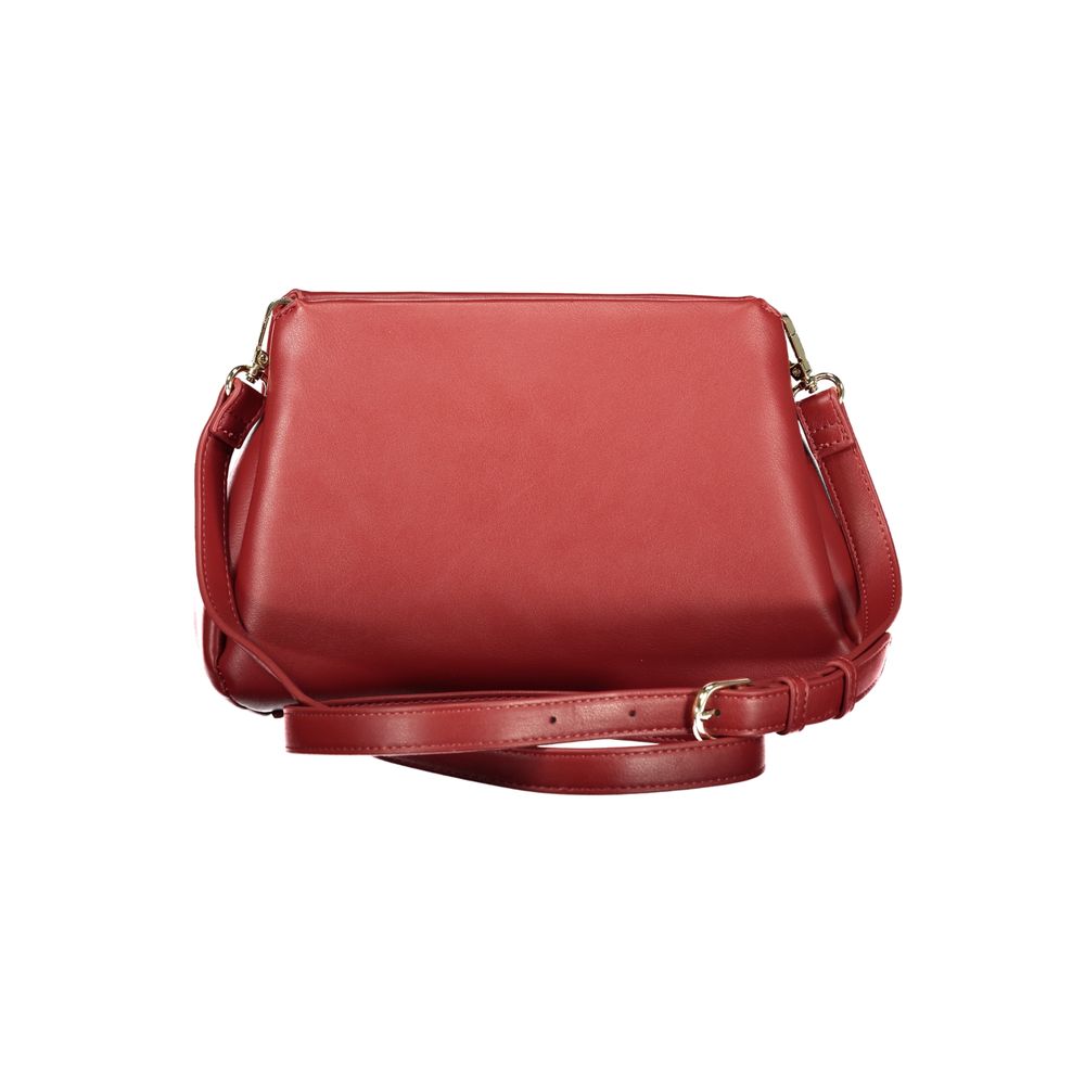 Rosso Polyurethane Women's Bag
