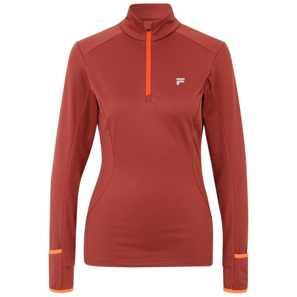 Burgundy Polyester Sweatshirt