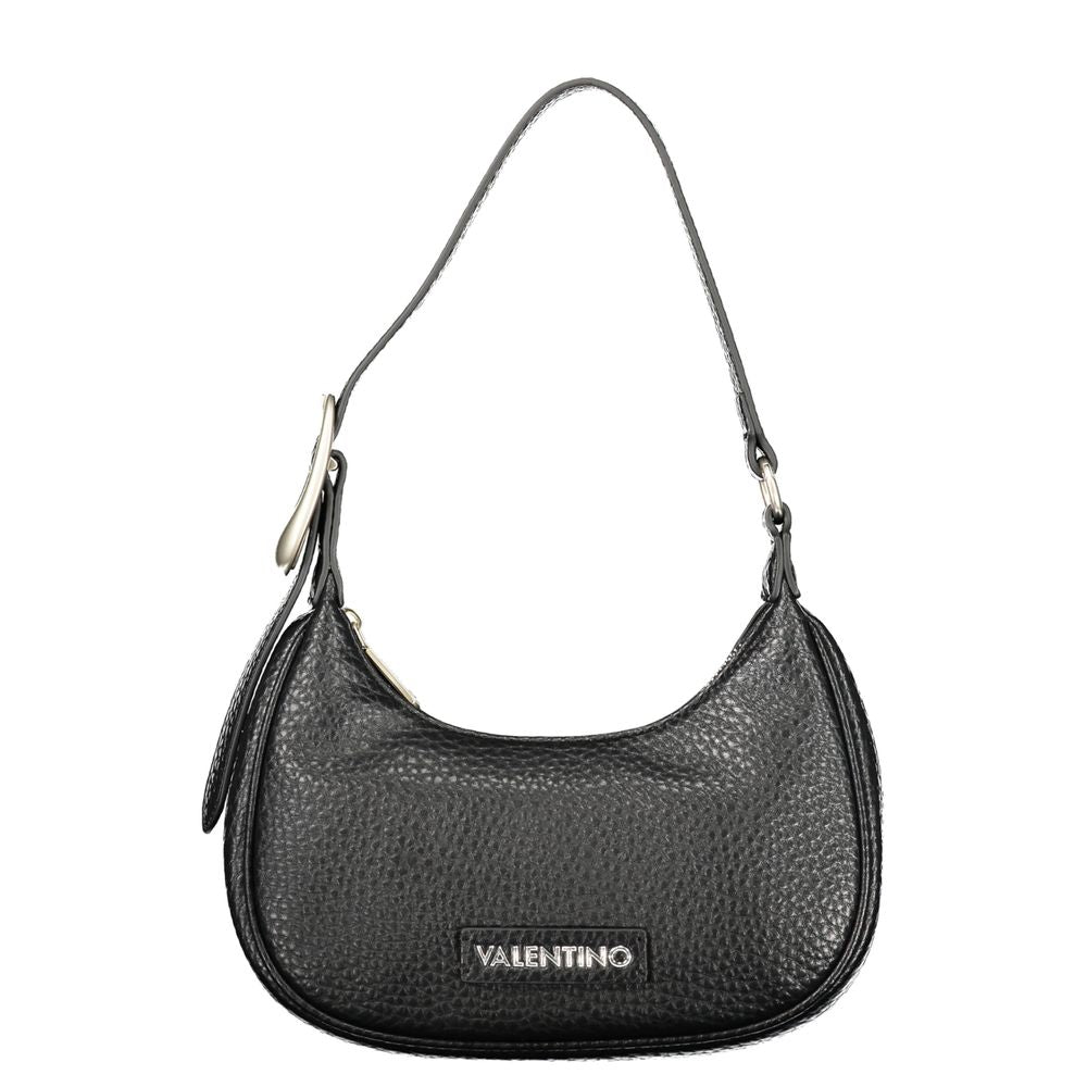 Black Polyurethane Women's Bag