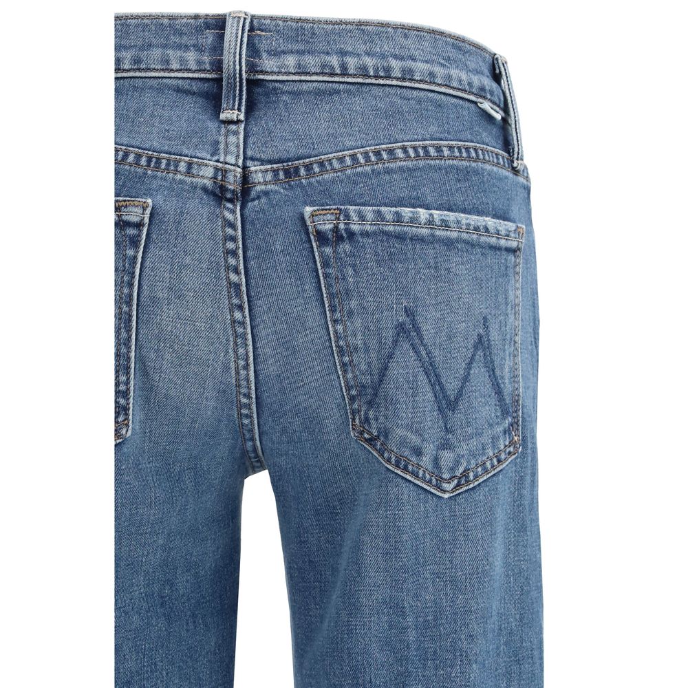 Blue Cotton Relaxed Fit Jeans