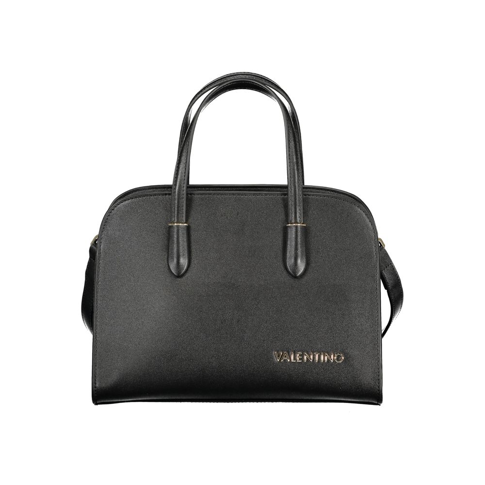 Black Polyurethane Women's Bag