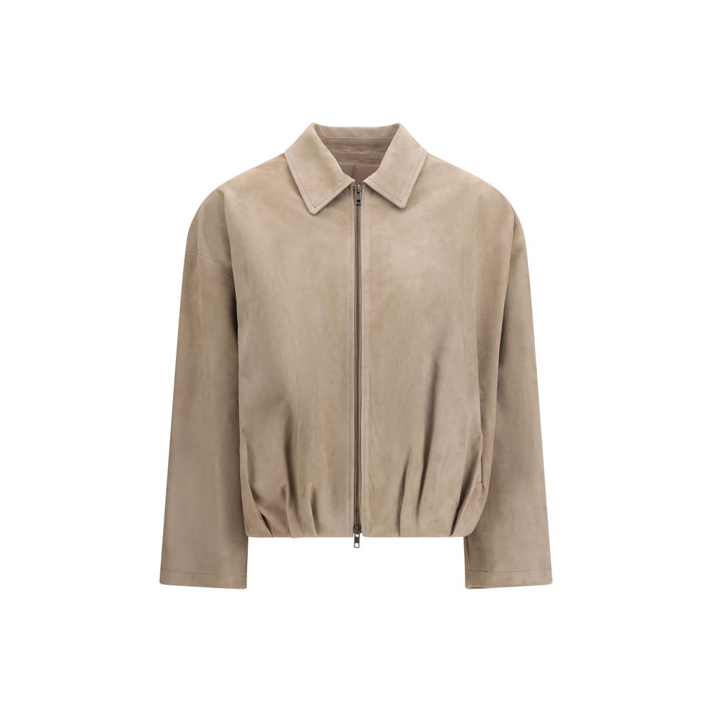 Beige Lamb Ovis Aries Jacket