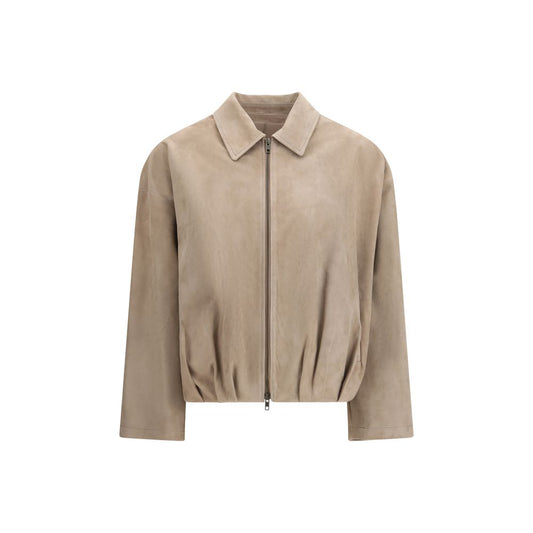 Beige Lamb Ovis Aries Jacket
