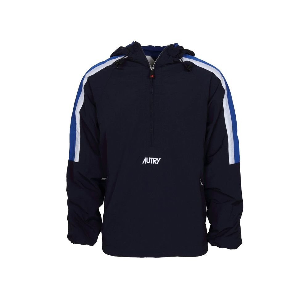 Blue Nylon Shell Jacket