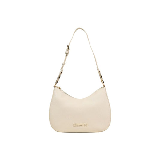 Beige Polyethylene Handbag
