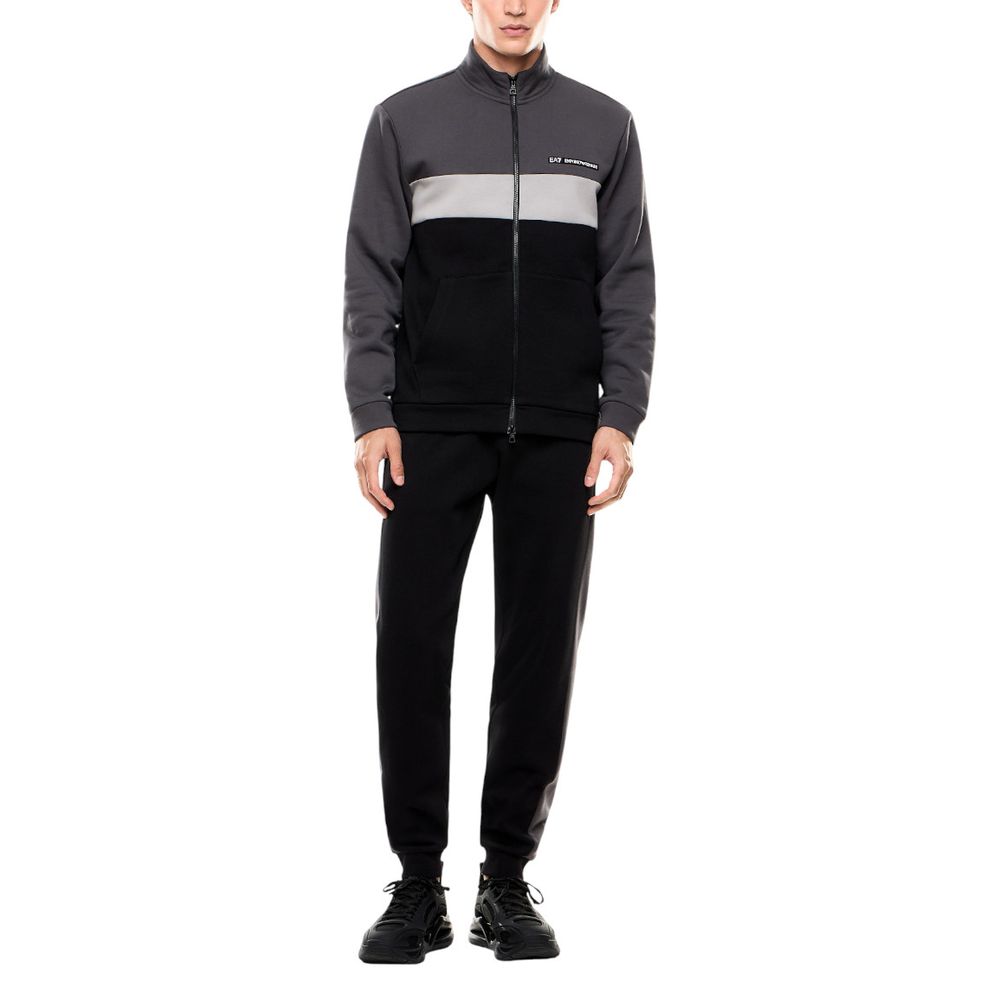 Black Cotton Sweatsuit
