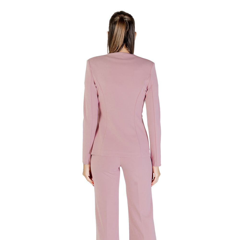 Multicolor Polyester Blazer