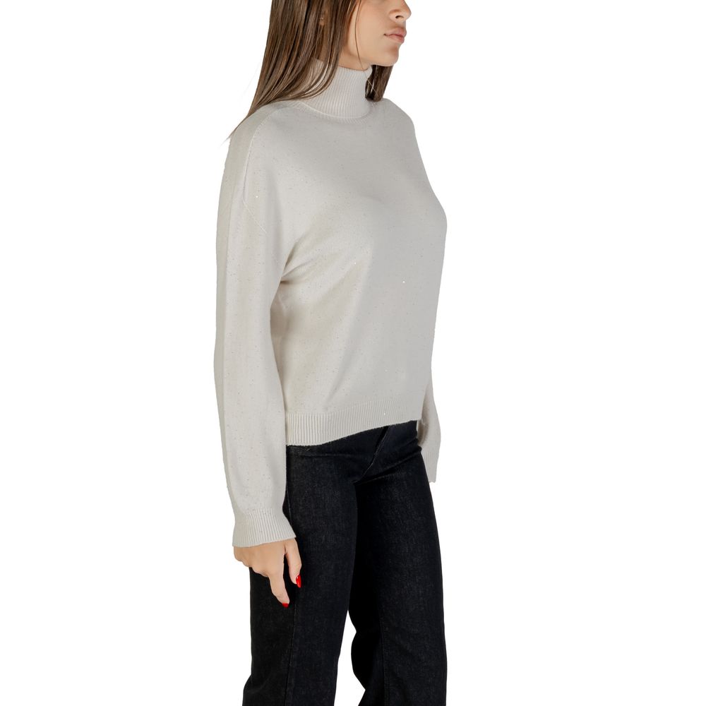 White Viscose Sweatshirt