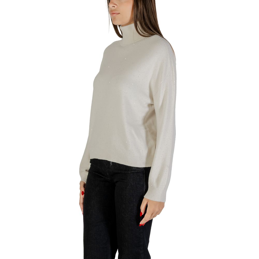 White Viscose Sweatshirt
