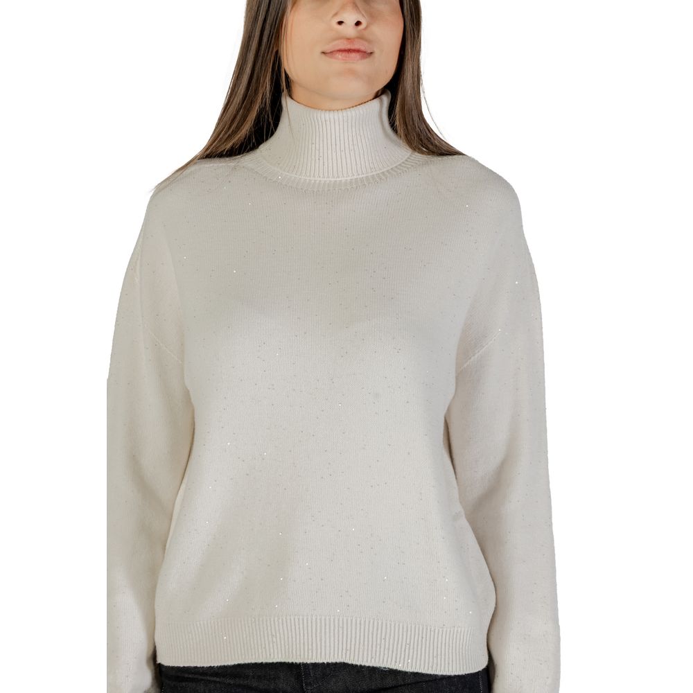 White Viscose Sweatshirt