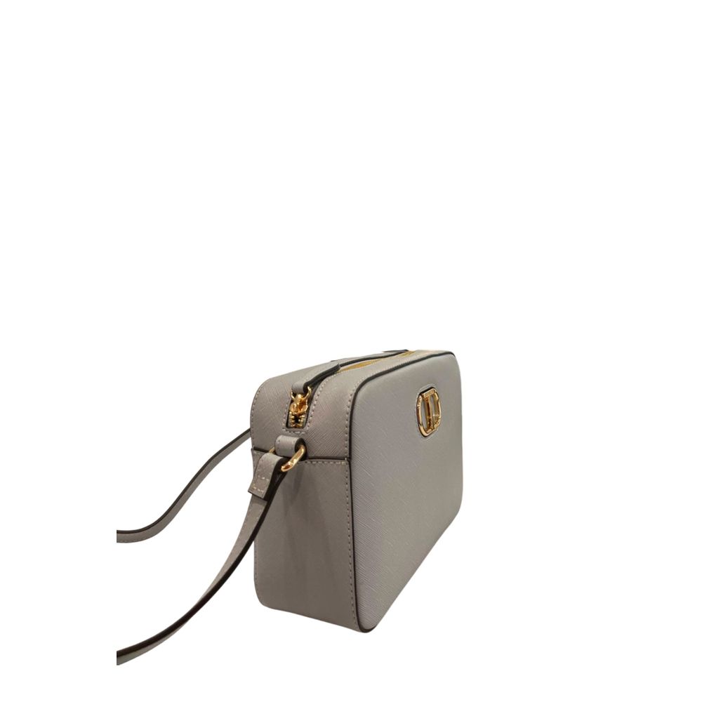 Blue PU Women Crossbody Bag