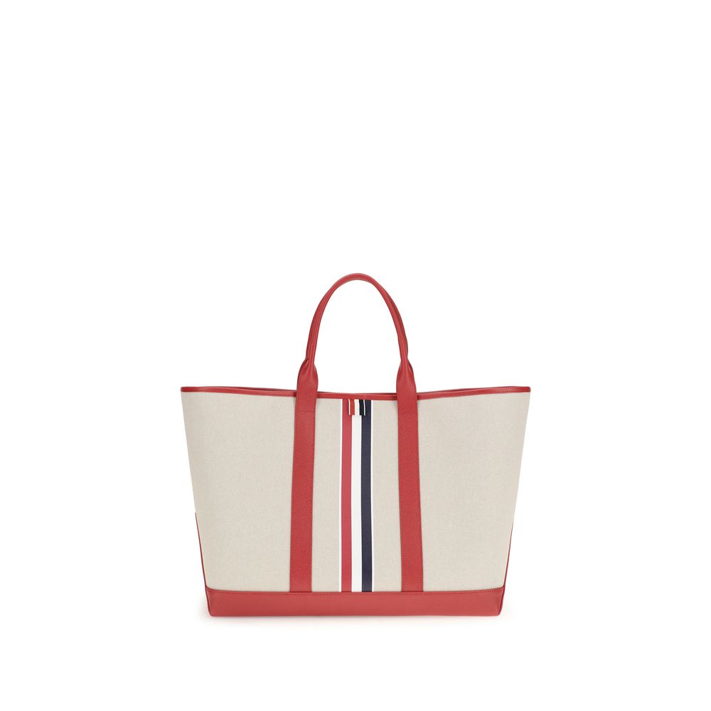 Red Fabric Shoulder Bag