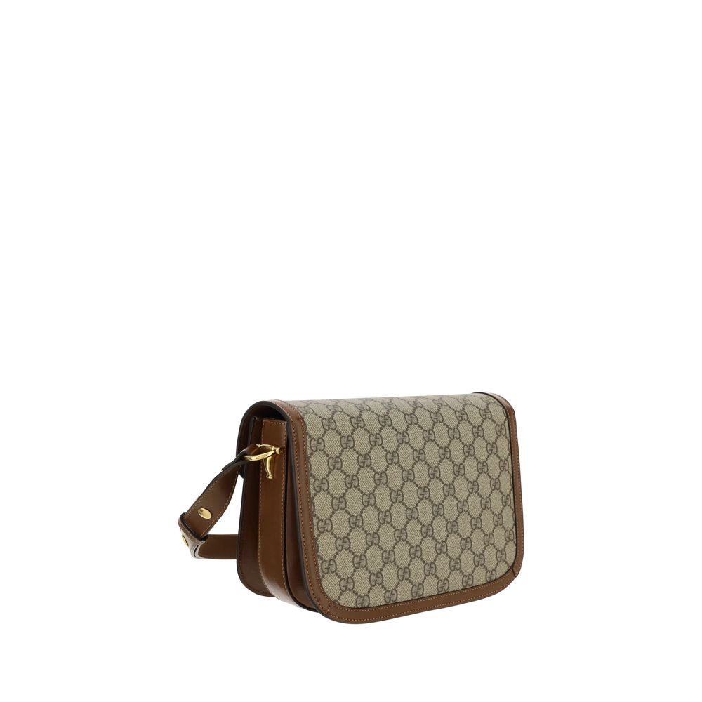 Beige Cotton Handbag