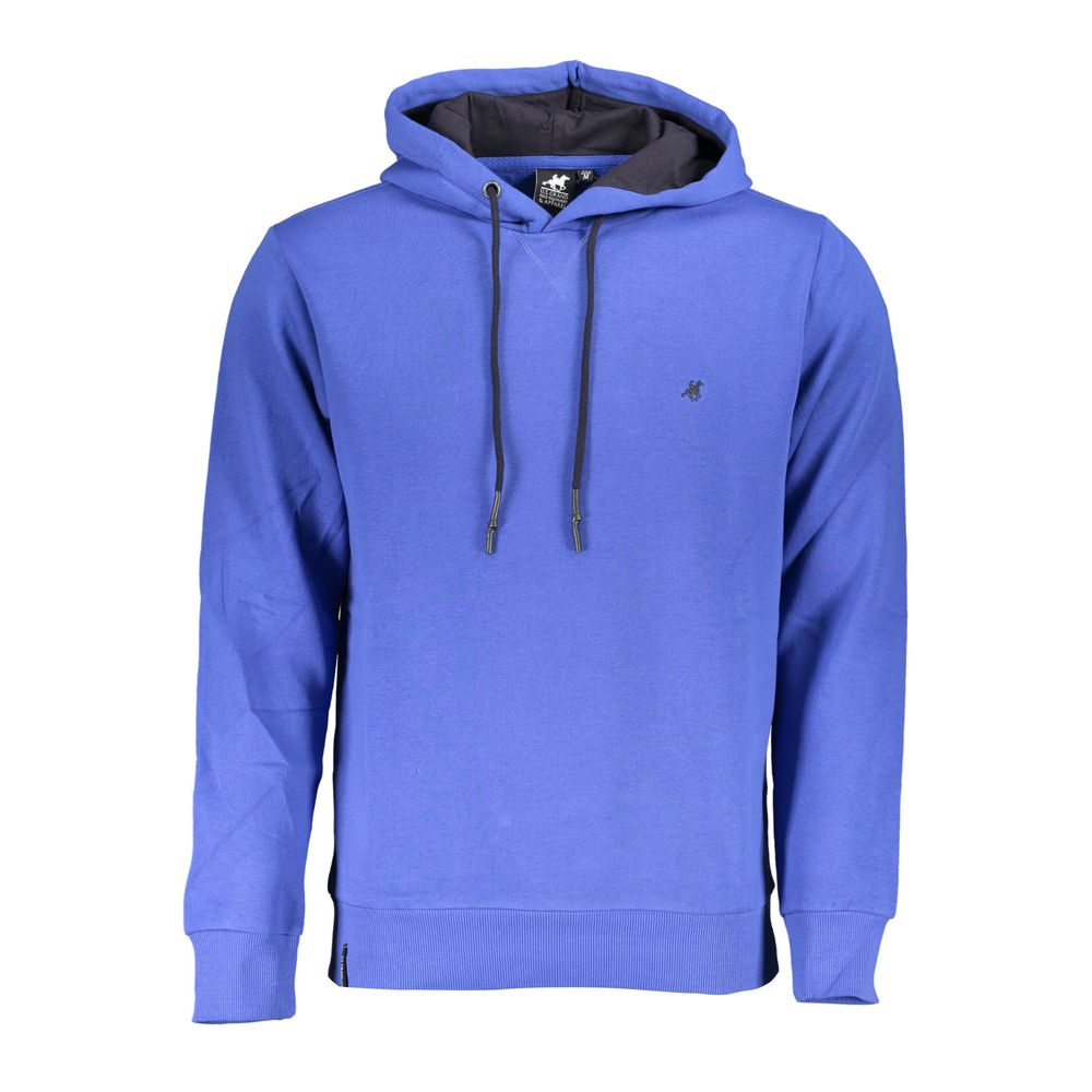 Blue Cotton Men's Sweatshirt