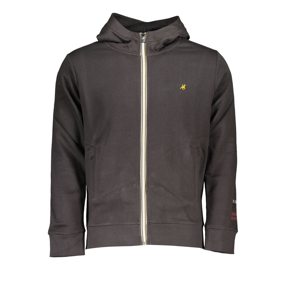 Grigio Cotton Men Sweatshirt