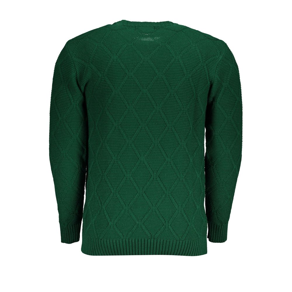 Verde Acrylic Men Sweater