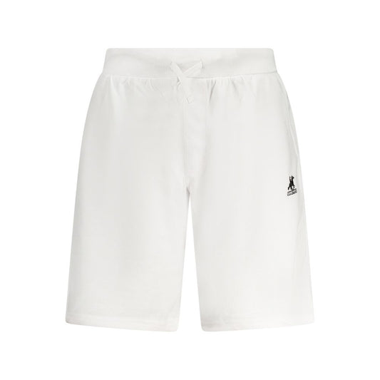 White Cotton Men's Sweatpant