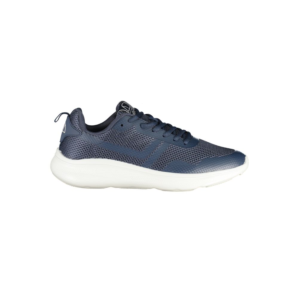 Blu Polyester Men Sneaker