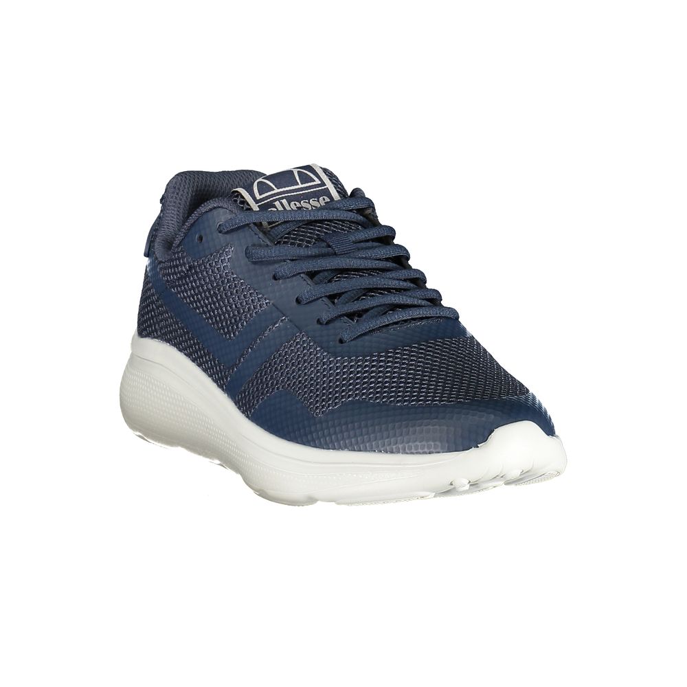 Blu Polyester Men Sneaker
