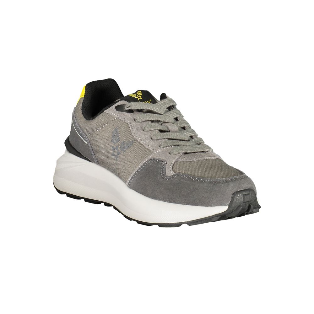 Grigio Poliuretano Men Sneaker