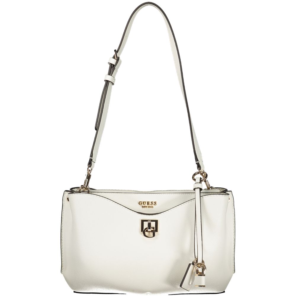 White Polyurethane Women's Bag