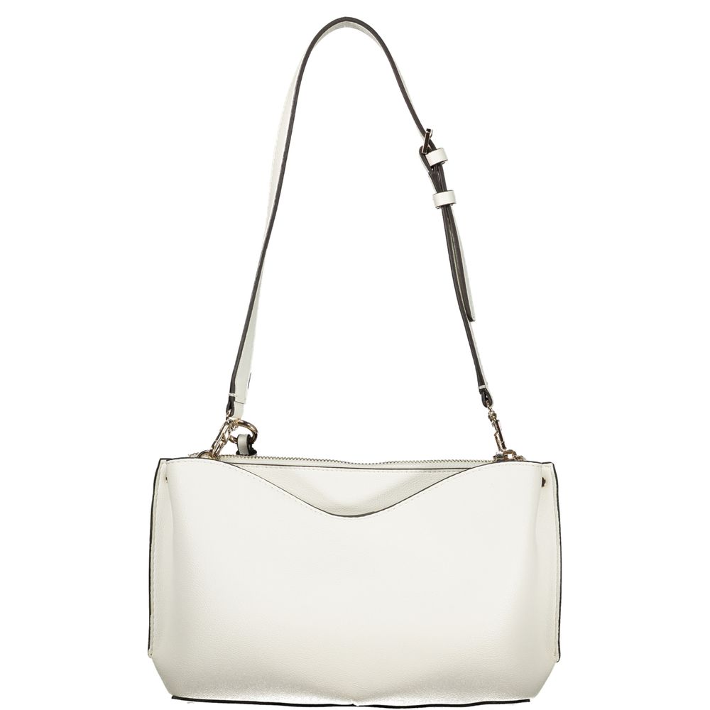 White Polyurethane Women's Bag