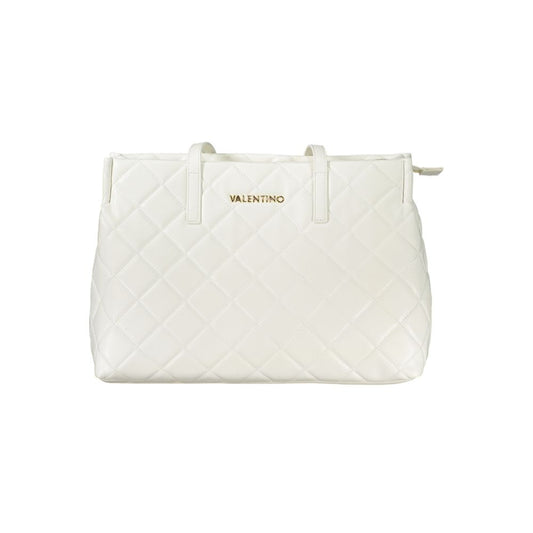 White Polyurethane Women's Bag
