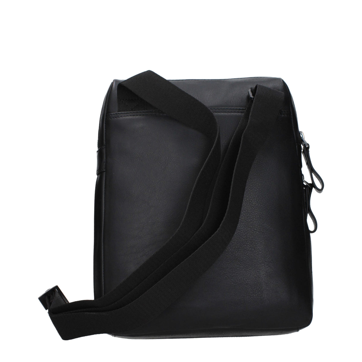 Black Leather Crossbody Bag